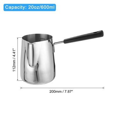 Coffee Pot with Scale Lines, Stainless Steel Coffee Warmer Coffee