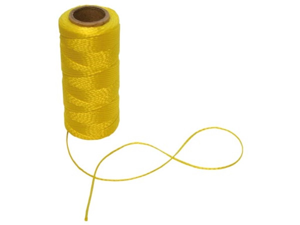 Toolland Maurerschnur, Durchmesser 1.2 mm, Länge 100 m, gelb Image