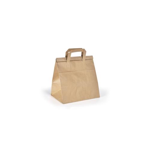 Duni Take-Away-Tasche 240 x 170 x 290 mm Braun, 250 Stk/Krt (1 x 250 Stk)