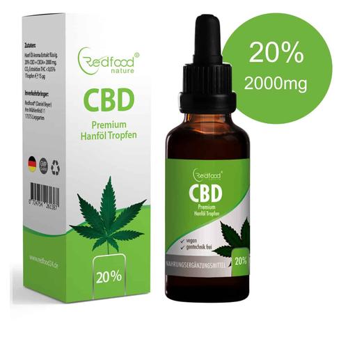 CBD ÖL 20 % Vollspektrum Hanf Öl 10ml