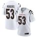 Justin Rogers Men's Nike White Cincinnati Bengals Game Custom Jersey