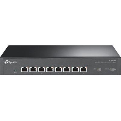 TP-LINK Netzwerk-Switch "TL-SX1008", schwarz, B:29,4cm H:4,4cm T:18cm, Netzwerk-Switches