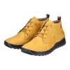 Schnürboots RIEKER, Damen, Gr. 40, gelb, Lederimitat, sportlich, Schuhe, in aktueller Trendfarbe