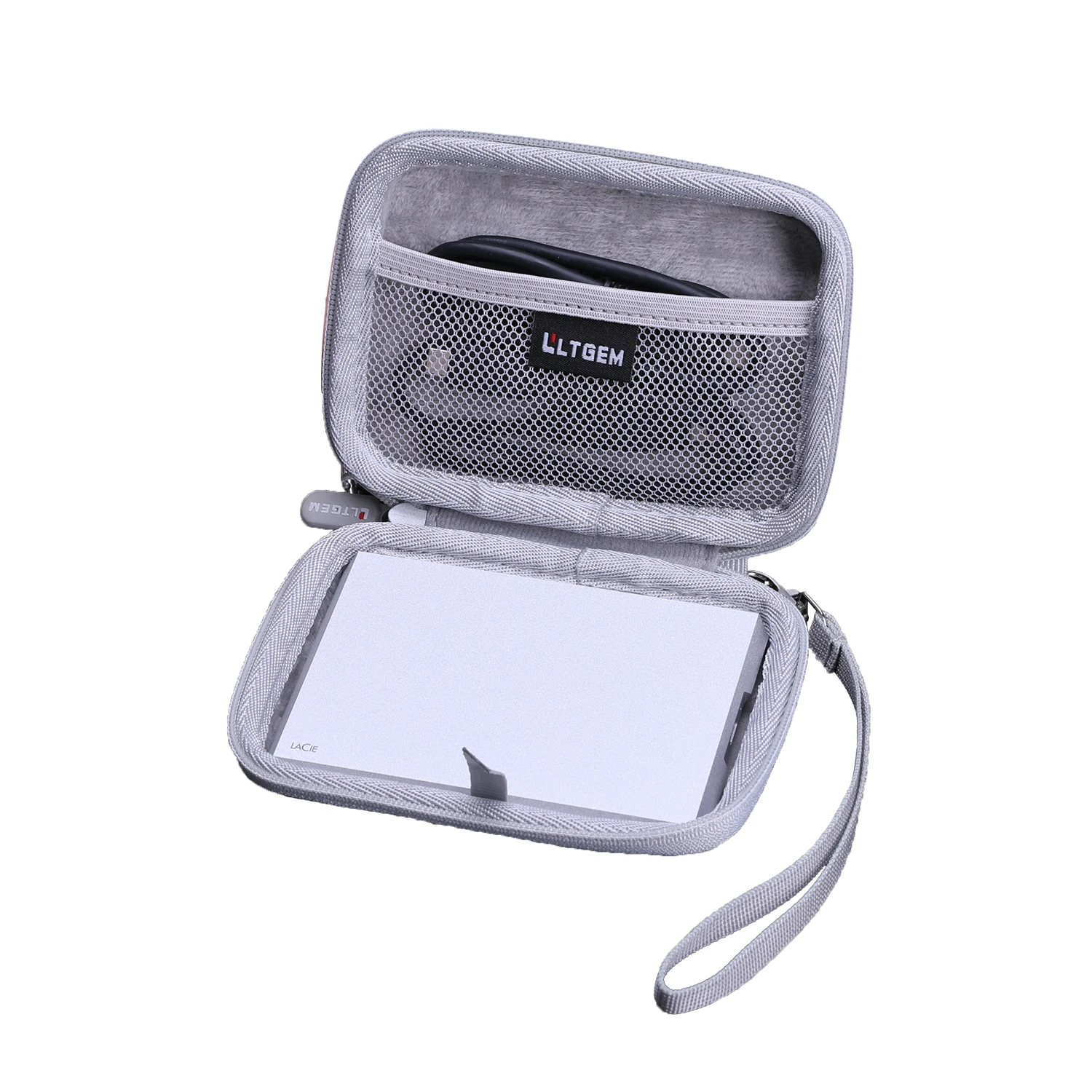 Custodia rigida LTGEM EVA per unità Mobile LaCie 1TB 2TB 4TB 5TB disco rigido esterno HDD custodia protettiva per il trasporto (solo custodia)