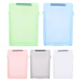 Custodia protettiva SSD HDD da 2.5 pollici custodia protettiva per disco rigido in plastica a prova di umidità custodia antipolvere per disco rigido da 2.5 pollici