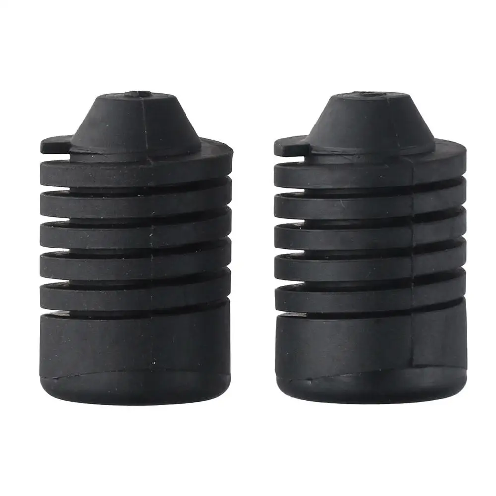 2 pezzi paraurti di arresto del cofano in gomma nera 1.38*0.87 pollici cofano in gomma Spin Hood paraurti ferma i tappi del cuscino più lunga durata