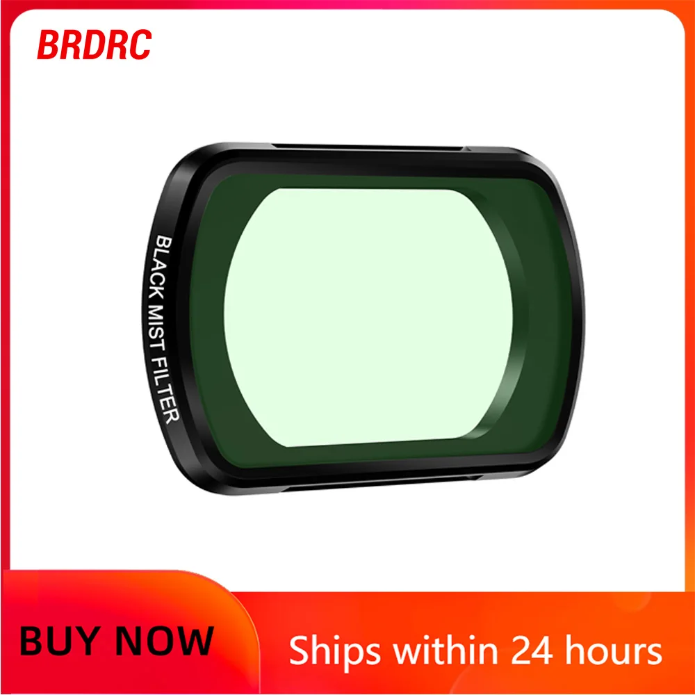 BRDRC 1/4 schwarzer Nebelfilter für DJI Osmo Pocket 3, magnetischer Design-Objektivfilter, weiches Hautton-Handheld-Gimbal-Kamera-Zubehör Image