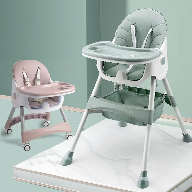 LazyChild Verstellbarer, weicher Baby-Esszimmerstuhl, verstellbarer Esszimmerstuhl für Kinder, geteilter, abnehmbarer Kinder-Esszimmerstuhl