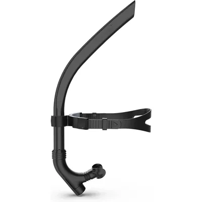 Swim Snorkel, Swimmers Snorkel for Lap Swimming Training Snorkeling, Front Mounted Training Gear with Silicone Mouthpiece