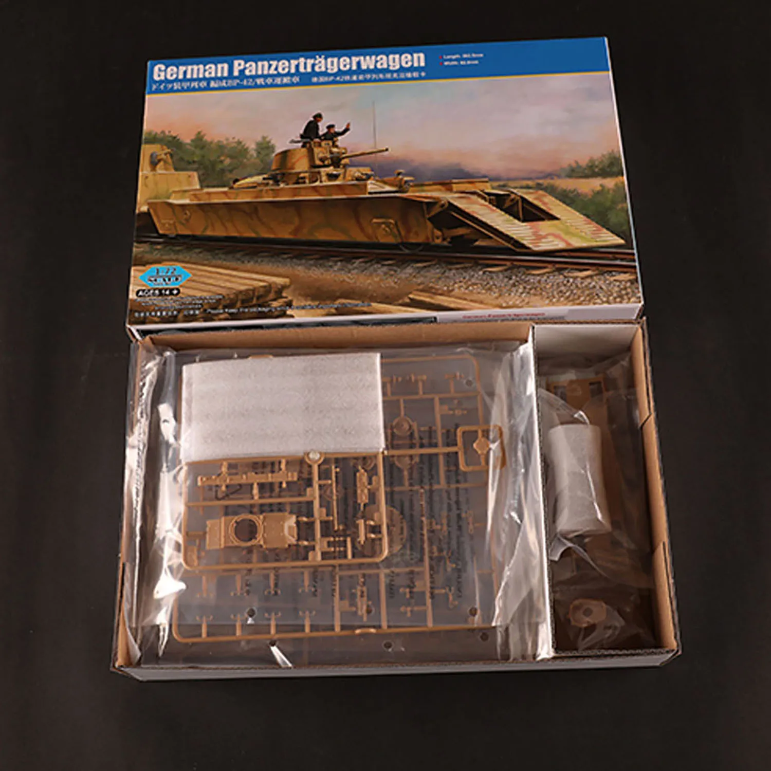 1/72 Maßstab Hobby boss Deutsch Panzer trage wagen BP-42 Kunststoff Eisenbahn Tank Transport Träger Modellbau Kits Spielzeug th24111