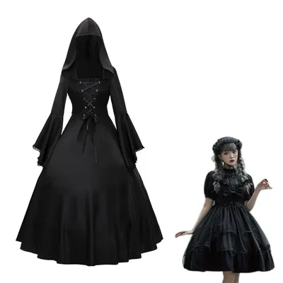 Neue heiße Renaissance mittelalter lichen Kostüm Erwachsenen angepasst Mieder und Kleid Halloween Karneval Cosplay Kostüme für Frauen Hexen kleid Image