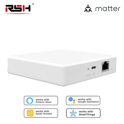 RSH Matter Smart Gateway Hub Homekit Tuya Zigbee Multi-Modell Smart Home Bridge Zigbee Google Home Smart Life App-Steuerung
