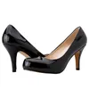 Neue Leder High Heels Frauen Pumpen Mode Spitz Büro Dame Schuhe Schwarz Arbeit Hochzeit Frau Casual