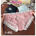 Culotte Sexy grande taille ropa intérieur femenina dentelle lenceria doux calzones para mujer haute élasticité sous-vêtements femmes Lingerie