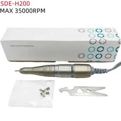 Drill Pen 30000RPM SDE H200 Handpiece For STRONG210 Control Box Electric Manicure Machine Nails