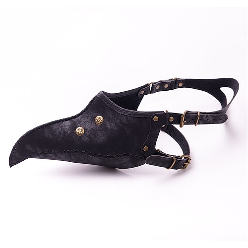 Pestdoktor Halloween Maske Halloween Requisiten Halloween Karnevalsmaske Horror Erwachsene Herren Damen Unisex Halloween Karneval Einfache Halloween-Kostüme Verkleiden Image