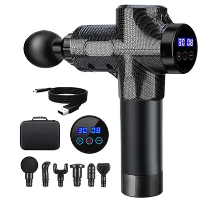 Deep Tissue Massage Gun Portable Facial Muscle Massager Massage Pistool For Back Neck Body Muscle