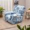 Stretch-Bezug für Relaxsessel mit Blumenmuster, hochwertiger Stoffbezug mit elastischem Design für eine perfekte Passform und stilvollen Schutz Ihrer Möbel