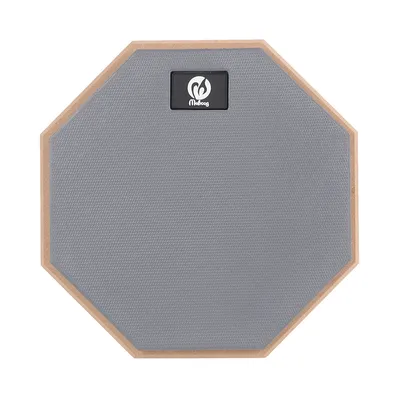 8 Inch Rubber Wooden Dumb Drum Practice Training Drum Pad Music Instruments