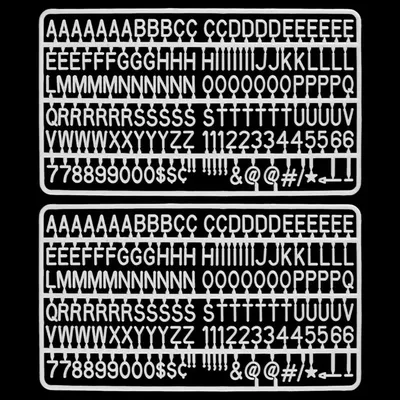 2025 New Letter Board Letters Set 300 Numbers Special Characters Words For Felt Changeable Message Signs & Letterboards