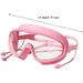 Swimming Goggles Women Wide View Anti Uv Anti Fog Clear Vision No Leaking G