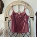 J. Crew Tops | J. Crew Mauve Crushed Velvet Tank Top | Color: Pink | Size: Xxl