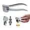 Spremiaglio per aglio da cucina in acciaio legato con zinco, pressa manuale, strumento per macinare, accessori da cucina, gadget e accessori da cucina