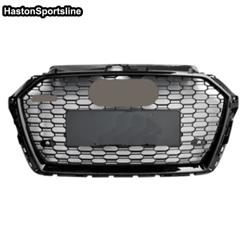 Grilles de course A3, protection de moteur de pare-chocs avant pour Audi A3 S3 Sline 8V 2017 – 2020 pour Style Quattro