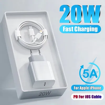 Für Apple 20W Für iPhone Ladegerät USB Typ C Schnelle Ladegerät Für iPhone 14 13 12 11 Pro Max XR XS Image