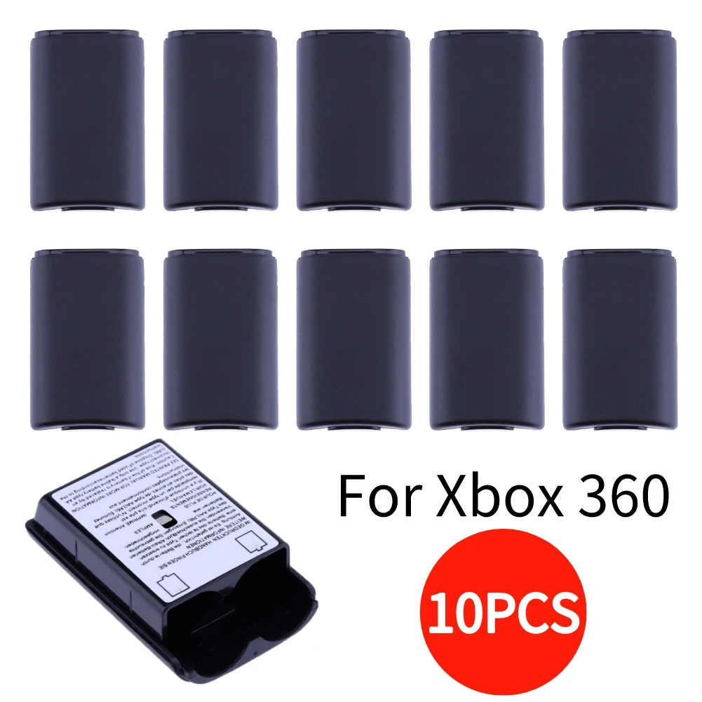 1-10pcs AA Battery Back Cover For Xbox 360 Wireless Controller Battery Case Cover For Xbox360 Gamepad Joystick Game Accessory