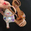 Latin Tanz schuhe für Frauen Rumba Chacha Tangon Performance Schuhe 34-40 Größe Mädchen Ballsaal