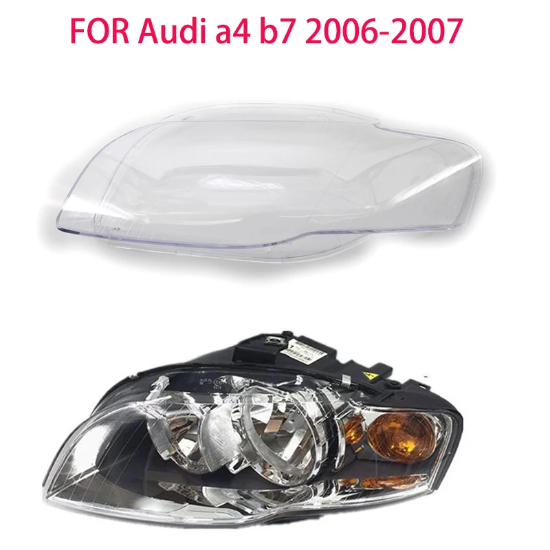 Für audi a4 b7 2015-2019 Objektiv Auto Scheinwerfer linse deckt Lampen schirme Scheinwerfer transparente Gehäuse
