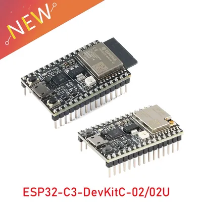 ESP32-C3-DevKitC-02 ESP32-C3-DevKitC-02U Entwicklungsboard ESP32-C3 ESP32-C3-WROOM-02 -WROOM-02U Image