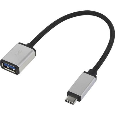 Renkforce - usb 3.2 Gen 1 (usb 3.0) Adapter [1x usb-c® Stecker - 1x usb 3.2 Gen 1 Buchse a (usb