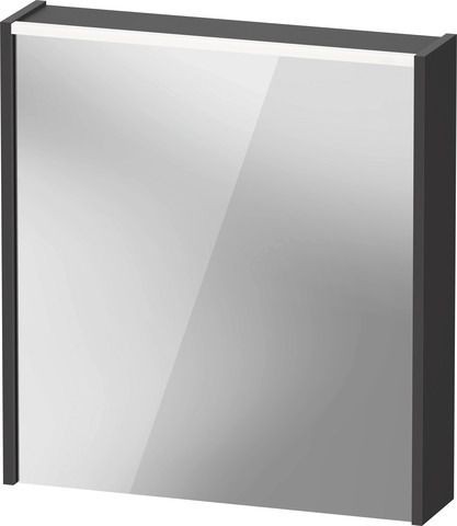Duravit D-Code Spiegelschrank mit LED Beleuchtung 1 Tür, Türanschlag links DC7105L49492000 Image