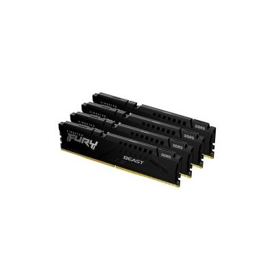 Kingston Technology Fury Beast 64 Gb 6000 Mt/s Ddr5 Cl40 Dimm (4er-kit) Black Xmp