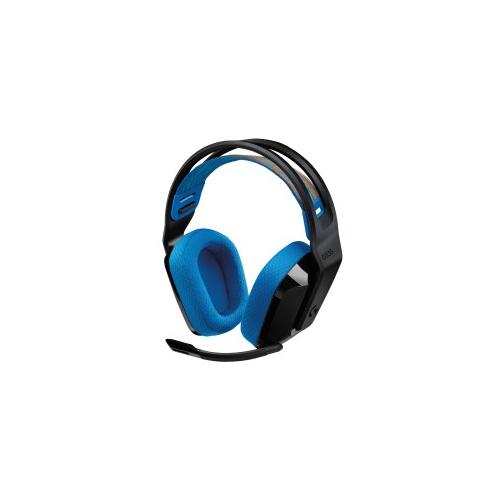 Logitech G G535 Kopfhörer Kabellos Kopfband Gaming Schwarz, Blau