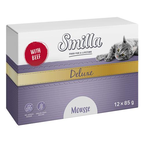 Smilla Deluxe Häppchen 48 x 85 g zum Sonderpreis! - Mousse mit Rind und Thymian