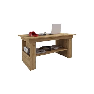 VCM Holz Sofatisch Couchtisch Kobila Buche