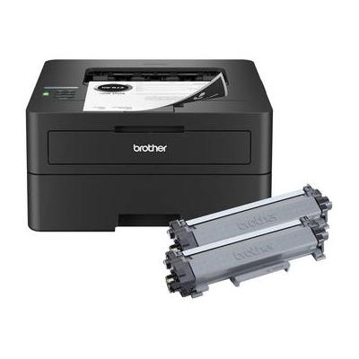 Brother HL-L2460DW XL Compact Monochrome Laser Printer (2-Pack Toner Kit, 4200 Page HL-L2460DWXL
