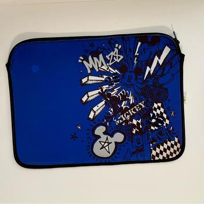 Disney Computers, Laptops & Parts | Disney D-Tech Graffiti Zippered Tablet Case/Pouch Macbook Air | Color: Black/Blue | Size: Os