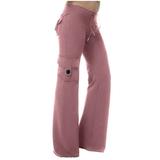 Trousers For Women Scruffs Workwear Slacks Pockets Pants Overalls Trousers Plus Size Slacks Straight Leg Pants Work Utility Trousers Wide Leg Slacks Solid Color Pants 90% Off Clearance Sale