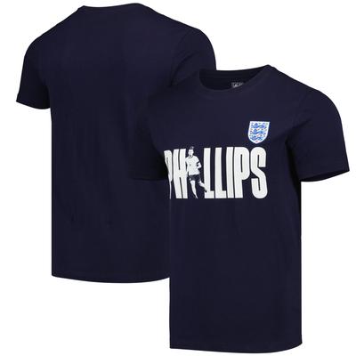 England Phillips No14 Name & Nummer Grafik-T-Shirt – Marineblau – Herren Image