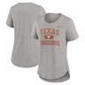 Texas Longhorns Blitz-T-Shirt von Nike für Damen in Heather Grey