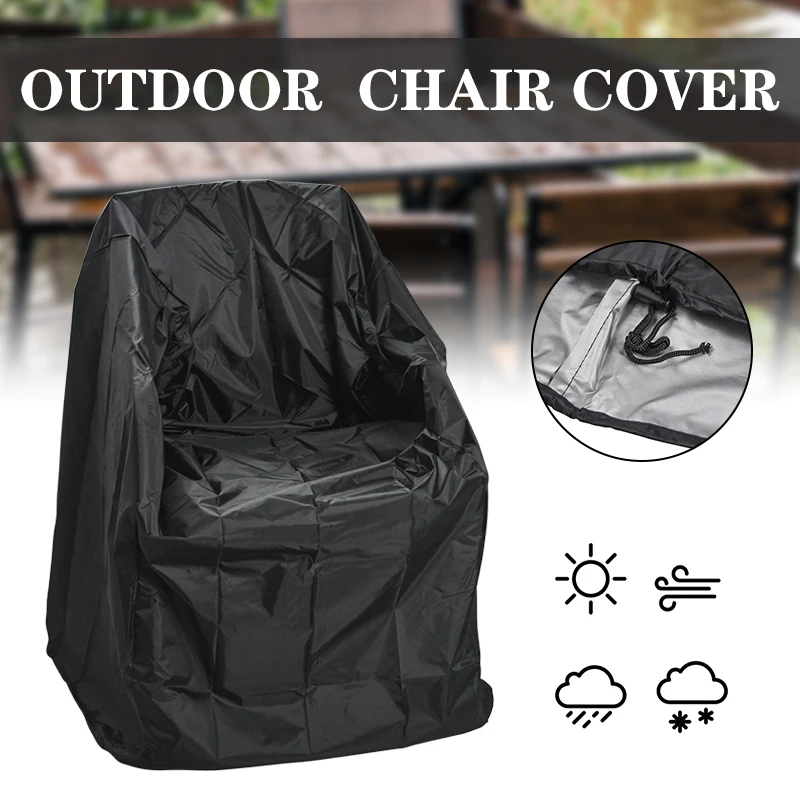 Housse de protection anti-poussière pour chaise empilée, sac de rangement, anti-pluie, étanche, housse de protection pour canapé, pour meubles de jardin d