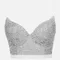Women Tank Tops Sexy Sequined Diamond Bra Woman Clothes Push Up Bustier Club y2k Crop Top Party Ladies Corset Blusas Ropa Mujer