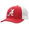 Men's Top of the World Crimson/White Alabama Crimson Tide Trucker Snapback Hat