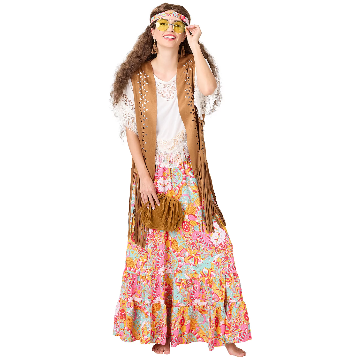 buttinette déguisement Hippie "Bohème" pour femme