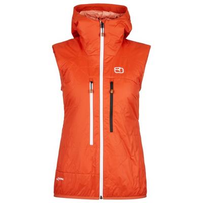Ortovox - Women's Swisswool Piz Boè Vest - Wollweste Gr S rot Image