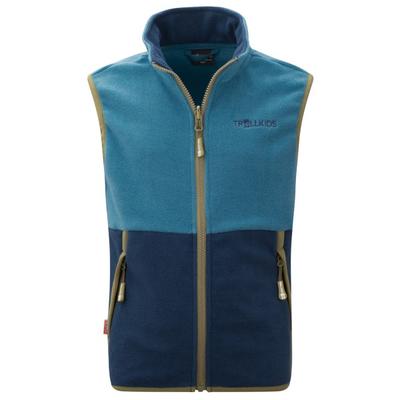 Trollkids - Kid's Kjerag Vest - Fleeceweste Gr 164 blau Image